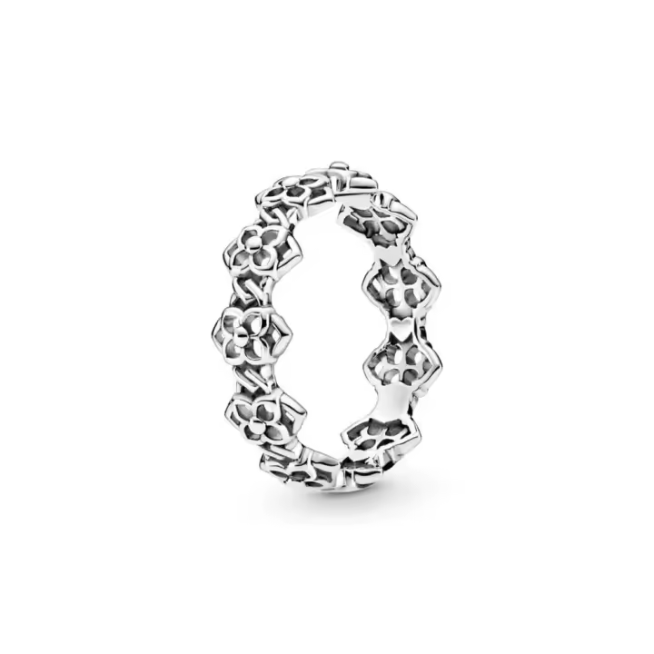 199401C00 - Anillo de plata de ley con flores 199401C00 PANDORA Silver  Anillo Pandora original - 1