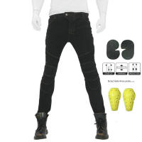 Pantalones De Moto Para Hombres OVUIWEN Jeans Protectores De Equipamiento Para Ciclismo Y Motocross Trousers De Viaje - details 3