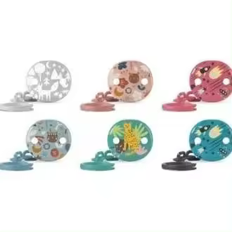 Suavinex Broche Pinza Cadenita Redondos +0M - 1