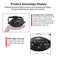 Nuevas Luces De Escenario RGB LED 2024 Rotativas Disco DJ Bola Estroboscópicas Control Remoto Y Sonido Regalo De Navidad Para Fiesta Club Carro - details 7