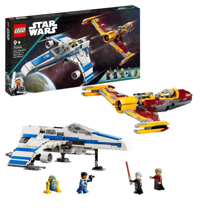 LEGO 75364 Star Wars Ala-E de la Nueva República vs. Caza Estelar de Shin Hati (1056 piezas) - 1