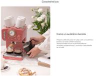 CREATE - Cafetera express acabado mate Presión 20 bar Capacidad 1,25L - THERA RETRO - details 0