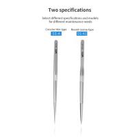 Aguja De Soldadura Micro BGA IC Reparación De Saltos De Hilo Pinzas De Precisión MaAnt SS-A SS-A1 Acero Inoxidable No Magnético Para Pulido Manual - details 1