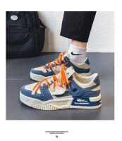 Zapatos De Deporte Casuales Para Estudiantes Antideslizantes Suela Gruesa Y Blanda Zapatillas De Moda Para Hombres Todo El Año - details 1
