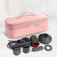 Bolsa De Almacenamiento Portátil Para Secador De Pelo Y Rizador Grande Capacidad Doble Capa Especial Para Mujeres - details 0