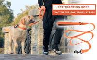 Correa Para Perros De 6 Piezas Larga De Poliamida Con Mango Suave Y Durable Con Ganchillo De Rotación Metálica Para Pequeños a Grandes Perros - details 0