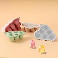 2pcs/1pc Mini Molde De Frutas Y Verduras Para Congelador Con Tapa Placa De Alimentos De Silicona Para Alimentador De Leche Materna Y Dientes - details 3