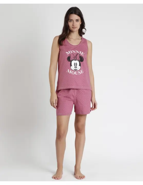 ▷ PIJAMA SIN MANGAS MINNIE MOUSE DOTS & SKETCHES PARA MUJER by Pequeños Gigantes - 1