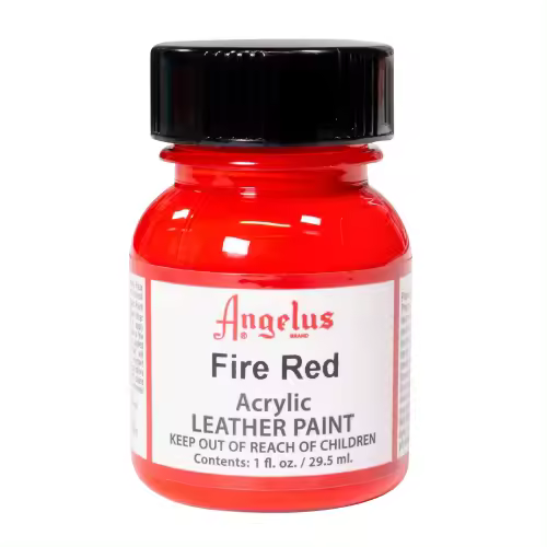 Angelus PINTURA CUERO Y POLIPIEL ANGELUS FIRE RED 29,5 ML - 1