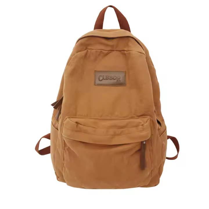 Nueva Mochila De Lona Verde Para Laptop Estilo Trendy Unisex Ideal Para Estudiantes Viajes Y College Capacidad 20-35 Litros - 1