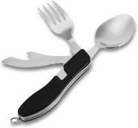 Juego de cubiletes de viaje de 2 piezas, 4 en 1, portáthil, Con Rueda, mango de Aluminio, Cuchillo, TENEDOR, Cuchillo y abridor de botellas - details 2