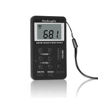 HanRongDa HRD-103 Radio Portátil Con Batería Recargable Receptor Estéreo AM FM Con Auriculares Pantalla LCD Estilo Portátil - details 1