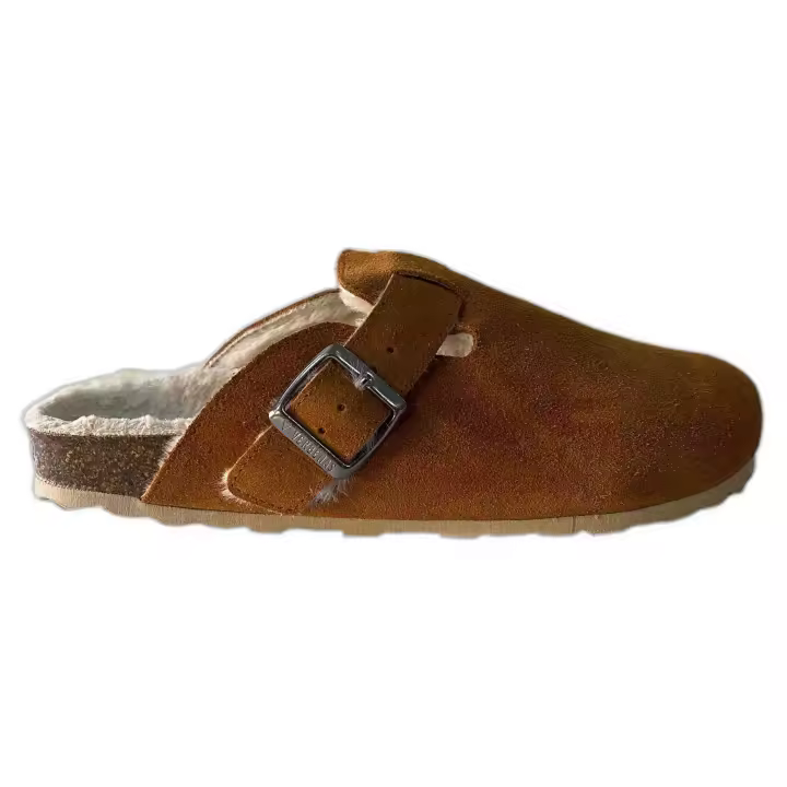 Zuecos Verbenas  para mujer en color marron - 1