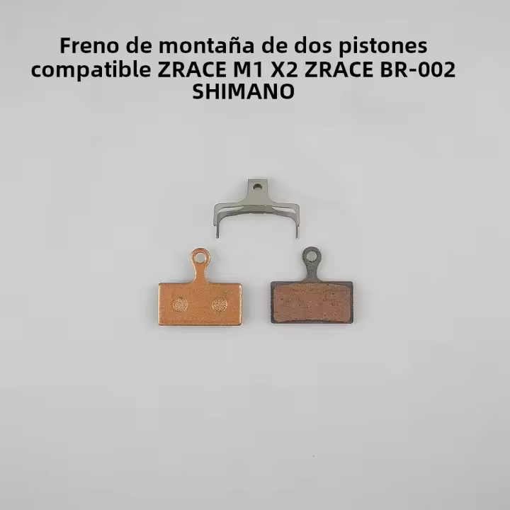 Zracer M1 X2 / X4 / BR-002 / BR-005 Frenos De Metal Ice Tech Para Bicicleta Pads De Freno De Enfriamiento Compatible Con J02A/J03C/J04C/hope - 1