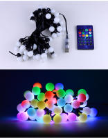 Luces LED Inteligentes Bluetooth USB Para Decoración De Jardín Y Camping 10M Con 50 Luces De Navidad Guirnalda Lámpara De Aire Libre Y Habitaciones - details 6