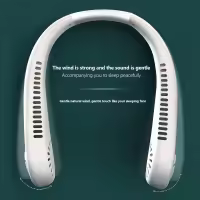 Ventilador De Cuello Colgante Sin Hojas, Mini Ventilador Portátil Usb, Súper Fuerte Viento, Silencioso Viento Natural, Recargable - details 2