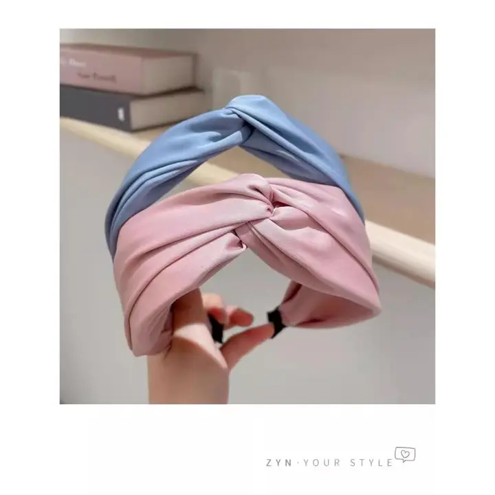 Diadema del pelo ,5069 accesorios elegantes, elementos geométricos de estilo dulce y fresco,diadema de sesa lisa con alta calidad.accesorios para el pelo. - 1