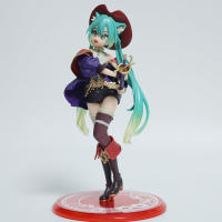 Figura De Acción Hatsune Miku 22cm PVC GK Colección Kawaii Puss in Boots Del Cuento De Fadas Wonderland Regalo De Cumpleaños - details 0
