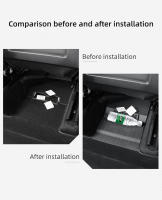 Cubierta Protectora Para Salidas De Aire De Coche Tesla Model Y Red Anticaspa Suela Inferior Accesorios Interiores Para Coche 2024 - details 2