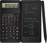 Calculadora Científica Plegable Con Tableta De Escritura LCD De 6 Pulgadas Y Pluma Estilo Digital Para Borrado Botón Y Bloqueo Para Oficina Y Escuela - details 0