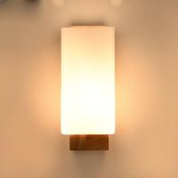 Lámpara de comparación Escandiva de Madera de diseño sencillo, aplique de comparación para Mesita de Noche, Sala de estar, Escalera, pasillo - details 0
