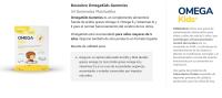 OmegaKids Gummies | Complemento Alimenticio con Omega 3 y Vitaminas para Niños desde los 5 Años - Ayuda al aporte adecuado de EPA y DHA - 54 Gominolas Masticables - details 1