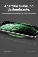 Cargador Inalámbrico Ultra Delgado 15W Qi - Diseño Redondo Elegant, Carga rápida para iPhone , Samsung Galaxy y Todos Los Smartphones Compatibles, Gift Perfecto Tecnológico - details 1