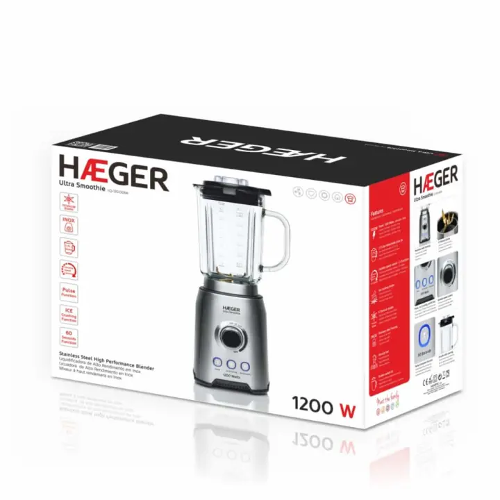 Haeger Batidora de Vaso HÆGER ULTRA SMOOTHIE 1200 W - 1