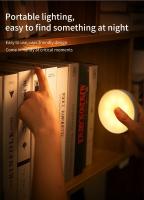 Luz Nocturna Sensor De Movimiento LED RGB Frío Caliente Magnética Para Armario Sala De Estar Cocina Dormitorio Iluminación Ambiental - details 19