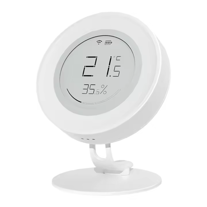 Sensor De Temperatura Y Humedad Inteligente AVATTO Tuya ZigBee Pantalla E-ink Batería De Bajo Consumo Compatible Con Alexa Google Home - 1