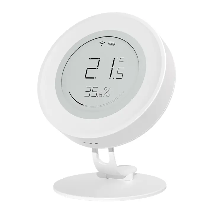Sensor De Temperatura Y Humedad Inteligente AVATTO Tuya ZigBee Pantalla E-ink Batería De Bajo Consumo Compatible Con Alexa Google Home - 1