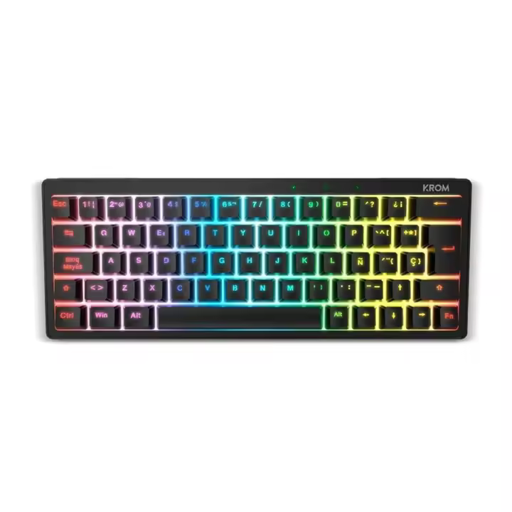 Teclado Gaming Mecánico Krom Kreator/ Negro - 1