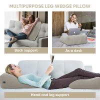 Almohadas Inflables Para Piernas Almohada De Wedge Portátil Para Mejorar La Circulación Y Reducir La Hinchazón Almohada De Elevación De Piernas - details 4