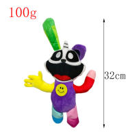 Muñeco De Peluche Sonriente 27-32cm Gato Saltarín Kawaii Relleno De Algodón PP Juguete Decorativo Para Niños Regalo De Navidad - details 1
