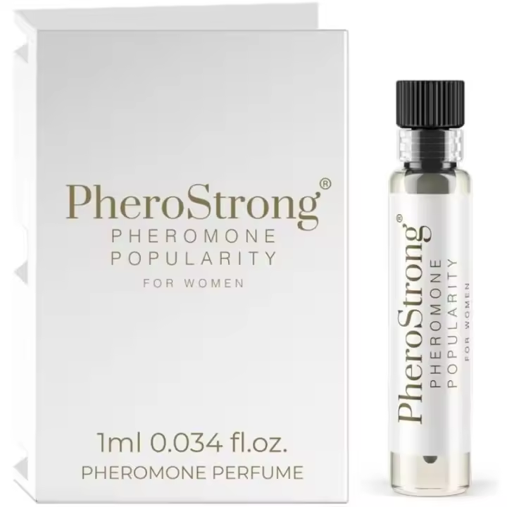 Pherostrong - Perfume Con Feromonas Popularity Para Mujer 1 Ml - 1