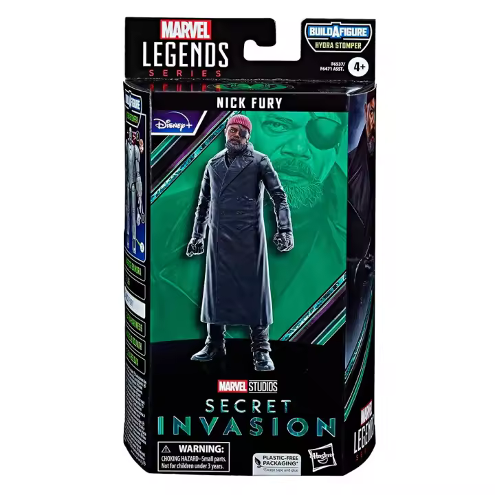Hasbro Figura Nick Fury 15 Cm Acción y Coleccionable | Juguete Marvel Entretenimiento - 1