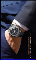 Reloj De Pulsera De Lujo Para Hombre BINBOND Calidad Superior Acero Inoxidable Resistente Al Agua Con Luminiscencia Fecha Casual - details 14