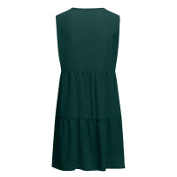 Vestido De Verano Para Mujer Estilo Casual Color Sólido Vestido Sin Mangas Cuello En V A-Line Largo Mini Polyester - details 23
