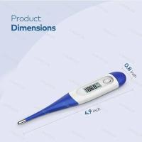 Termómetro Digital Para Bebés Uso Oral Y Axilar Lectura Rápida Y Precisa Pantalla LCD Alerta De Fiebre Termómetros Para Baño De Bebé - details 22
