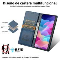Funda De Cuero Magnética Para Samsung Galaxy A56 A36 A26 A16 A17 A06 A55 A35 A25 A54 A34 A15 5G A14 A07 A06 A71 A53 Con Tarjetero - details 7