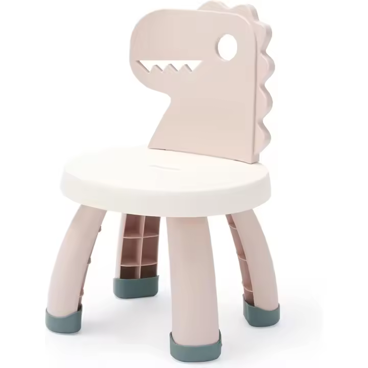 Silla de dosaurio de plástico para niños, Resistant, duradera, Diseño ergonómico antideslizante,para de 2 años - 1