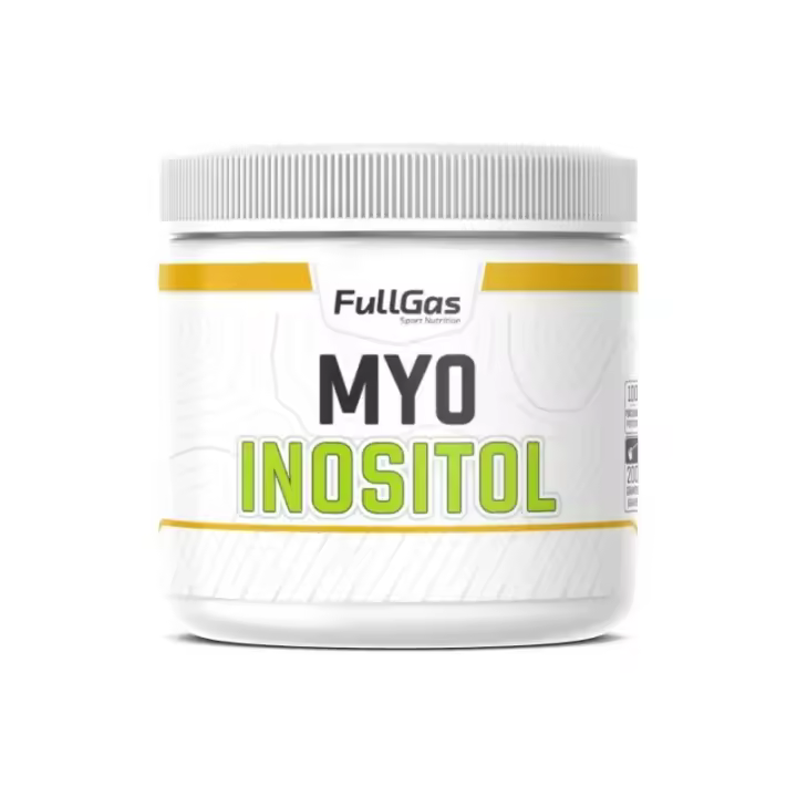 FULLGAS - MYO - Inositol 200g - 100% myo-inositol en polvo, la forma más estudiada de inositol en la literatura científica. 100% vegano, sin gluten y sin lactosa - 1