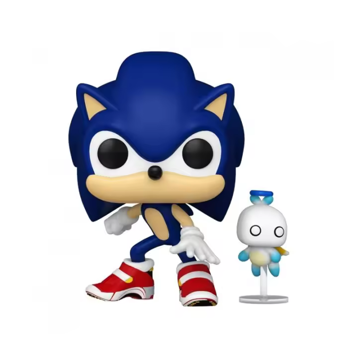 Funko POP! Vinyl Sonic - Sonic With Chao  - Juguete para Niños y Adultos - Fans - Diversidad de Personajes y Temáticas - 1