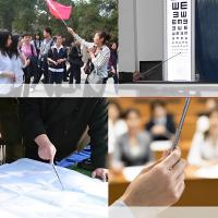 Bastón De Bandera Telescopio De Acero Inoxidable 1.2M Para Guía Turística Enseñanza Y Uso En El Aula También Se Puede Usar Como Indicador Para Maestros - details 1
