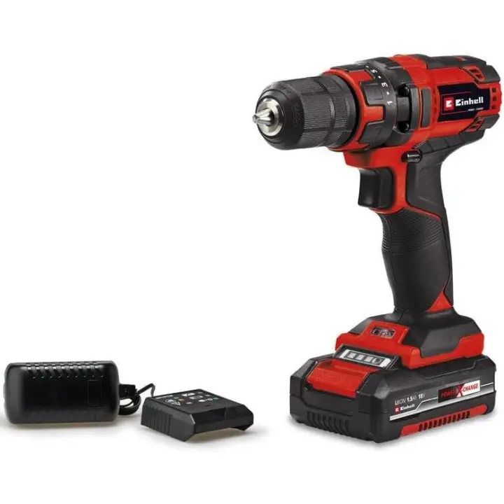 Einhell Taladro a batería TC-CD 18/35-2 LI (1X1,5 Ah) - 1