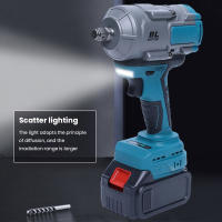 Llave de impacto eléctrica sin escobillas,1100 N.m, 4100RPM para reparación de neumáticos, sitio de construcción, mantenimiento, carpintería - details 2