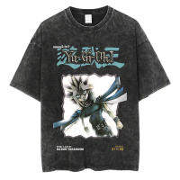 Camiseta De Algodón Japonés Vintage De Verano Con Impresión De Anime Yu Gi Ou Harajuku Estilo Callejero Hip Hop Para Hombres - details 8