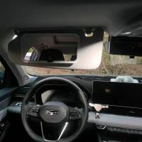Espejo De Mano Para Coche Con LED Y Ajuste Tridimensional Espejo De Maquillaje Para Mujer Ultrafino Visera Solar De Coche - details 1