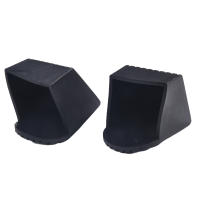 2pcs Protección De Punta Cuadrada Para Equipo De Fitness Cubierta De Goma Para Pies Cubierta De Piso Reemplazo Para Partes De Gimnasio - details 34