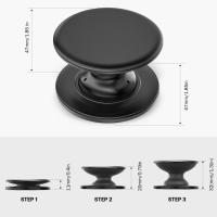 Soporte De Teléfono Grippopso Con Agarre Para iPhone Samsung Xiaomi Anillo De Dedo Plegable Soporte Universal Para Celular - details 4
